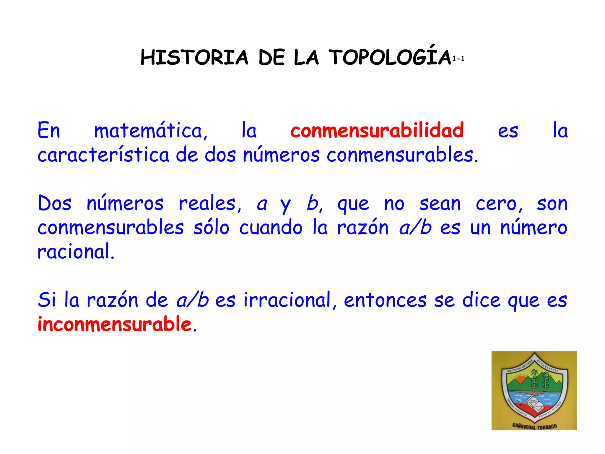 La inconmensurabilidad | PPT | Physics | Science