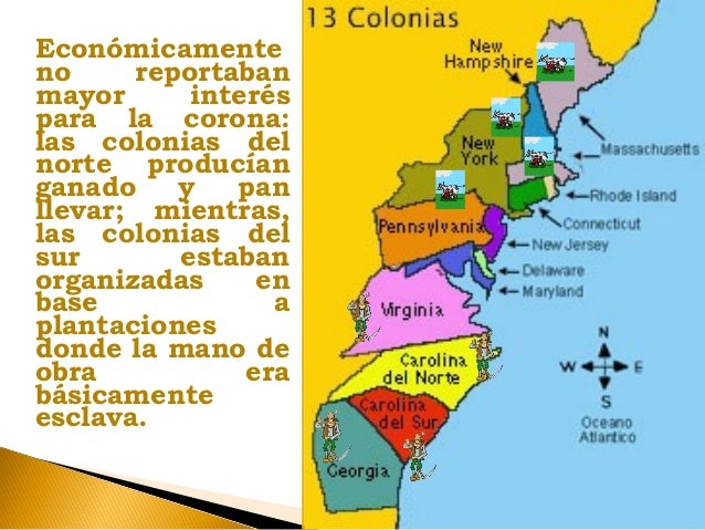La independencia de las 13 colonias inglesas