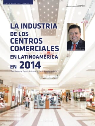 La industria de los centros comerciales en latinoamérica en 2014