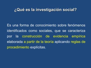 La inferencia científica y el diseño de la investigación social, p1