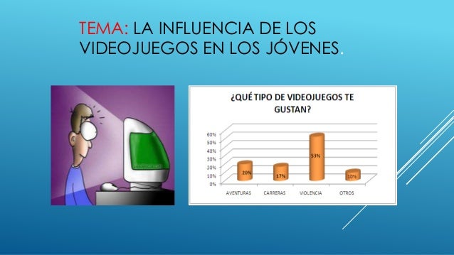 La influencia de los videojuegos en los jóvenes