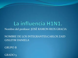 Nombre del profesor: JOSÉ RAMON RIOS GRACIA
NOMBRE DE LOS INTEGRANTES:CARLOS ZAID
GISLEYM DANIELA
GRUPO B
GRADO 5
 
