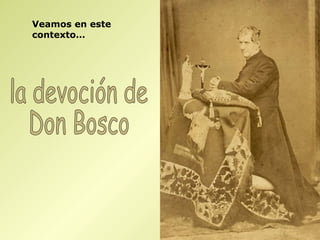 Les hacía sentir que
también en ellos como
en María, en aquellos
tiempos tristes habría
triunfado la gracia
divina sobres las
sectas, los errores, los
enemigos del bien que
acechaban la fe y
estos serían
aplastados.
 
