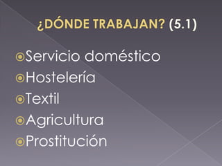 Clima más suave que el de sus países de origen