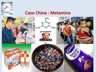 Caso China : Melamina
 
