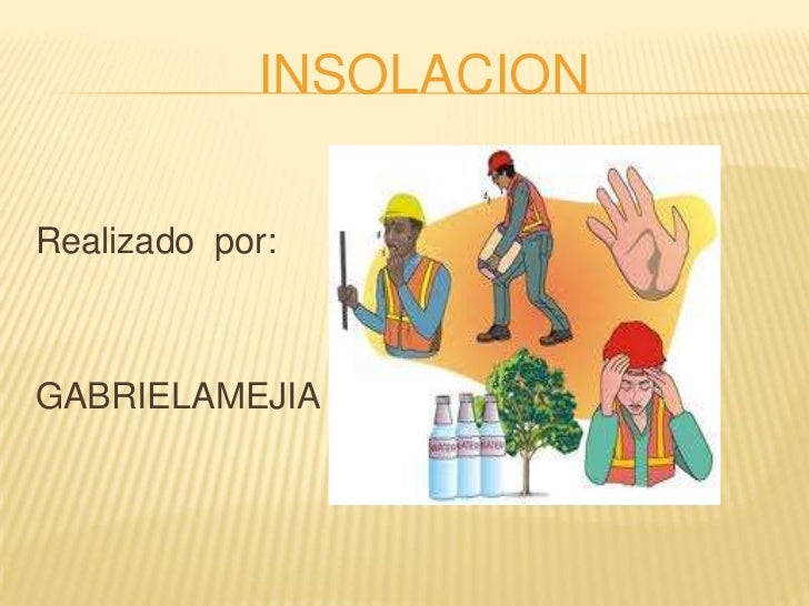 la insolacion