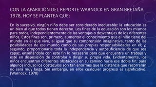 La integración educativa en el aula regular (presentación) | PDF