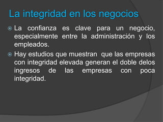 Pedro Espino Vargas - La integridad es negocio