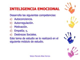 Los procesadores específicos relacionados con el procesamiento de la información en el ámbito verbal y espacial.Nelson Marcelo Aldaz Herrera