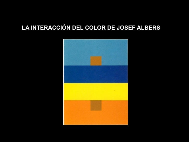 JOSEF ALBERS TEORIA DEL COLOR PDF