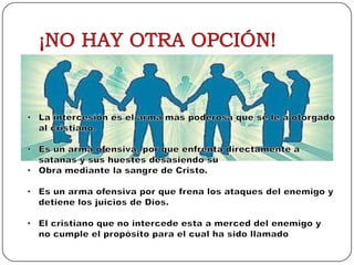 La intercesión clase n°1