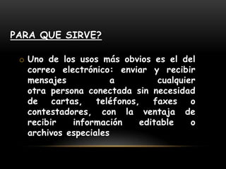 TCP/IP sirve para garantizar la transmisión de los paquetes de información entre lugares remotos, siguiendo cualquier ruta disponible.