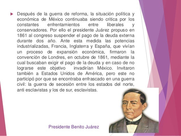 La intervención francesa y el imperio