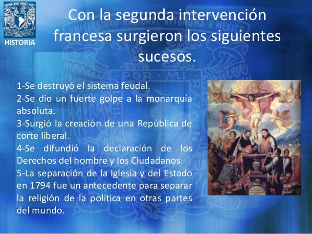 Primera y segunda intervención francesa