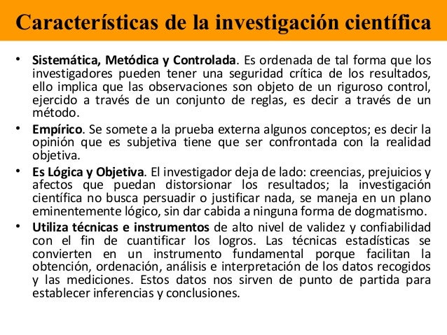 La investigación científica pregrado