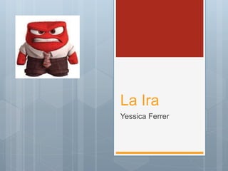 La Ira
Yessica Ferrer
 