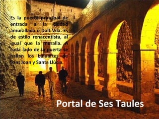Portal de Ses Taules 