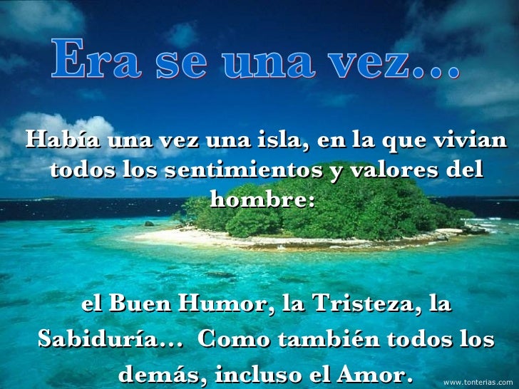 La isla Sentimientos