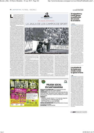 Kiosko y Más - El Diario Montañés - 25 sep. 2015 - Page #62 http://lector.kioskoymas.com/epaper/services/OnlinePrintHandler.ashx?...
1 de 1 25/09/2015 10:37
 
