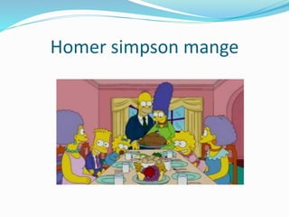 Homer simpson mange
 