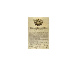25 de agosto . Declaración de la independencia 