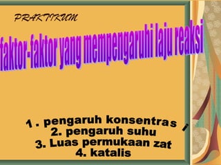 PRAKTIKUM
 