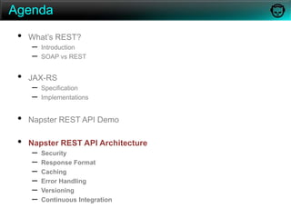 Related resources should be identified in the representation returned by providing their URIsWhat do we gain by going REST?Conforming to the REST architectural style, will enable a distributed hypermedia system to have desirable emergent properties such as performance, scalability, simplicity, modifiability, visibility, portability and reliability.The largest known implementation of a system conforming to the REST architectural style is the WWW