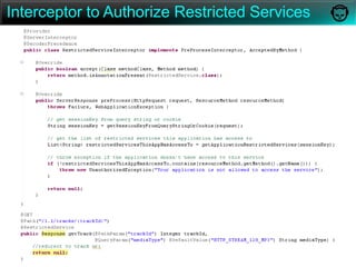 AgendaWhat’s REST?Introduction SOAP vs RESTJAX-RS Specification ImplementationsNapster REST API DemoNapster REST API ArchitectureSecurityResponse FormatCachingError HandlingVersioningContinuous Integration