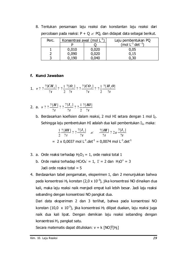 Laju reaksi
