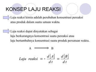 teori tentang laju reaksi beserta perhitungan laju reaksi.ppt