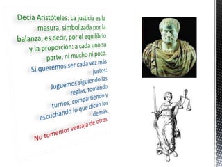 La justicia