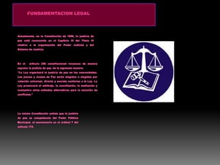 FUNDAMENTACION LEGAL
 