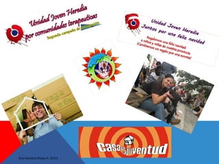 Ana Karolina Rojas H. 2013
 