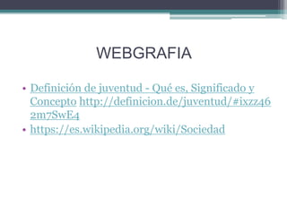 La juventud y el cambio social | PPTX