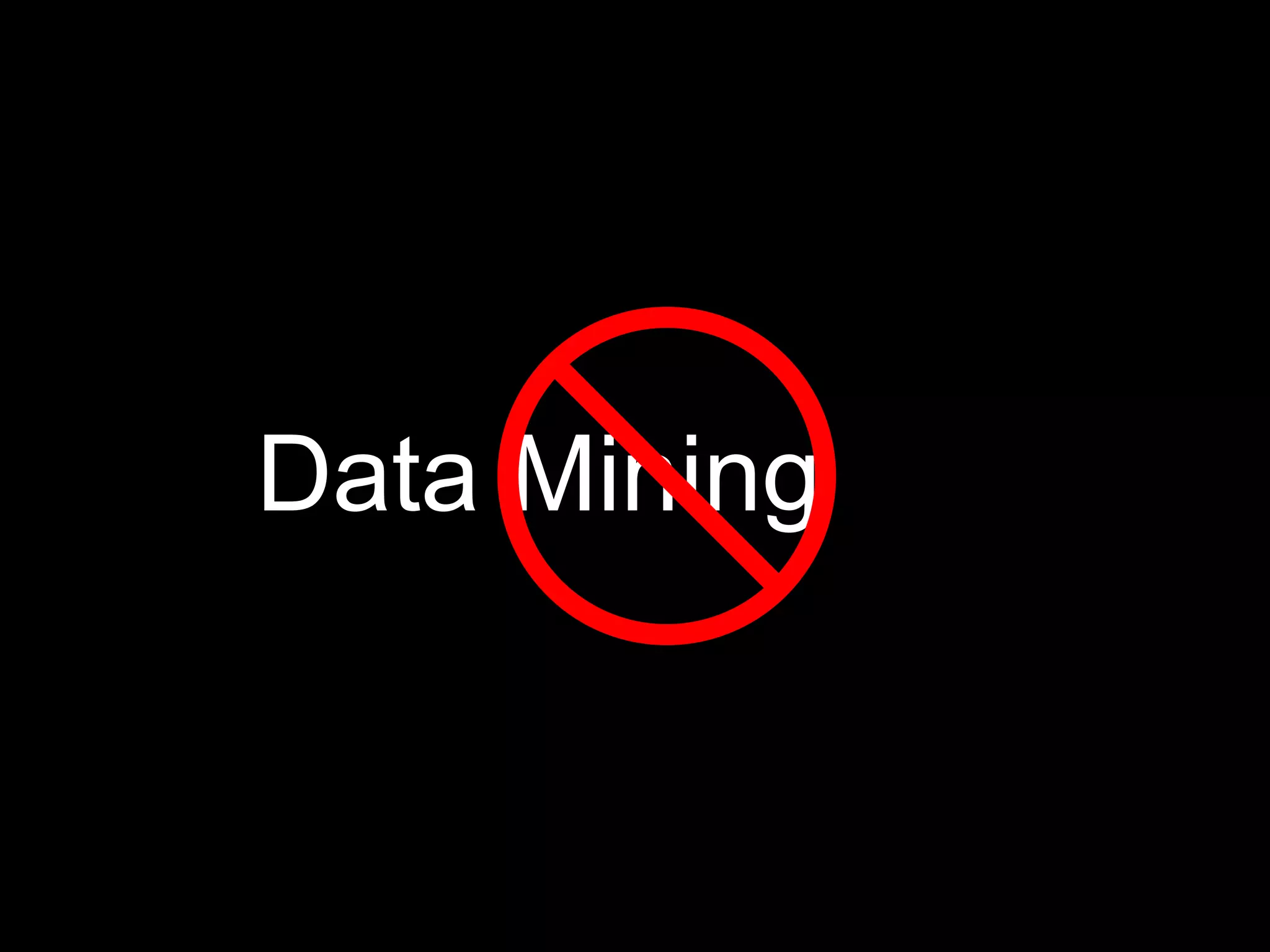 Data Mining
 