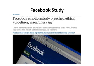 Facebook	Study	
 