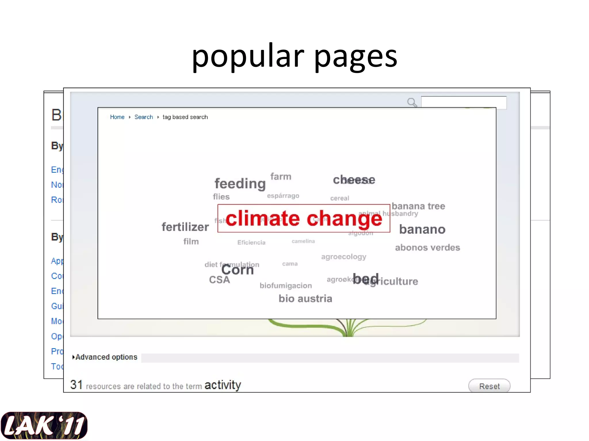 popular pages 2 2 2 4 4 Tag  search 17 14 14 9 6 Semantic Search 5 9 7 14 12 Browse 6 5 7 5 15 Educational   Scenarios 3 27 18 30 30 How to  S earch 5 9 73 49 61 51 Text-based S earch 81 1 36 118 138 102 Homepage Post-OD2 OD2 Post-OD1 OD1 Pre-OD Visits per day 