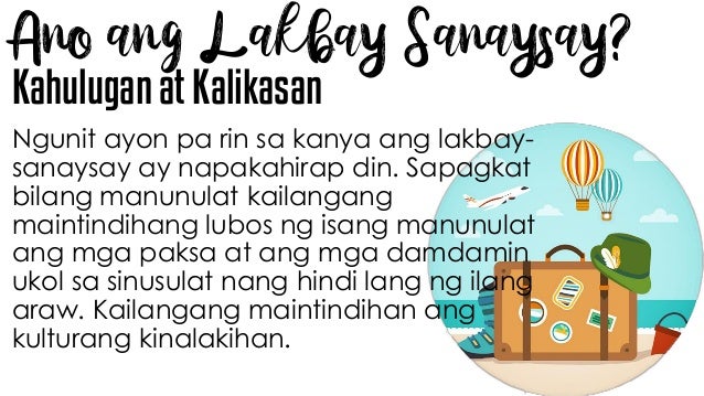 Lt 5 Lakbay Sanaysay Pptx Lakbay Sanaysa Y Learning Team 5 Ano  Mobile