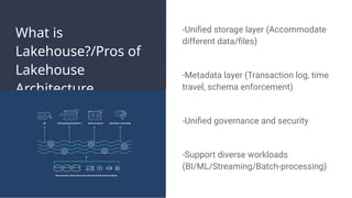 Comprehensive Overview of Lakehouse Architecture: Data Lakes ...
