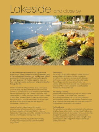 Lakelovers 2012 brochure