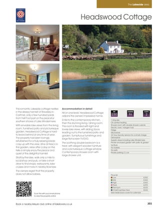 Lakelovers 2012 brochure