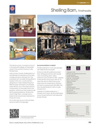 Lakelovers 2012 brochure