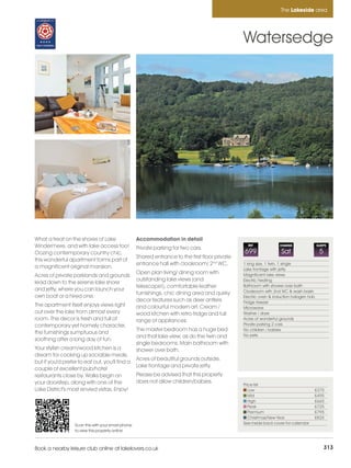 Lakelovers 2012 brochure