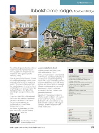 Lakelovers 2012 brochure