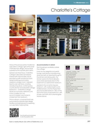 Lakelovers 2012 brochure