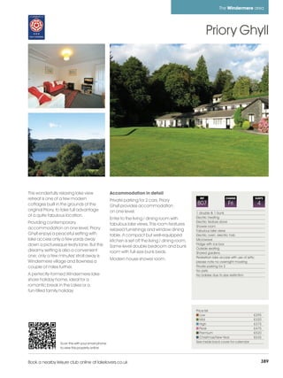 Lakelovers 2012 brochure