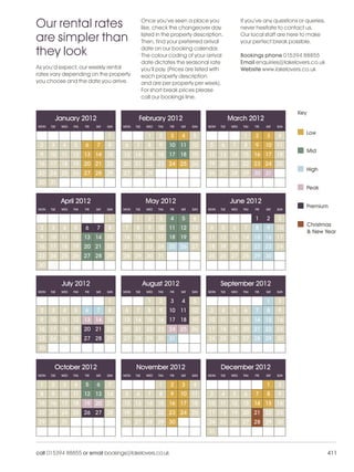 Lakelovers 2012 brochure