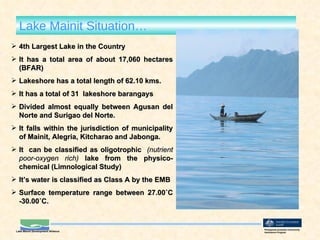 Lake mainit and its watershed | PPT