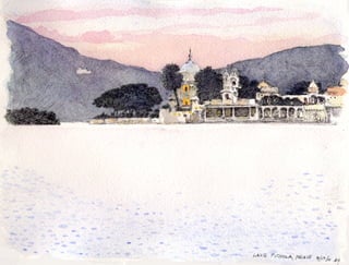 Lake pichola palace