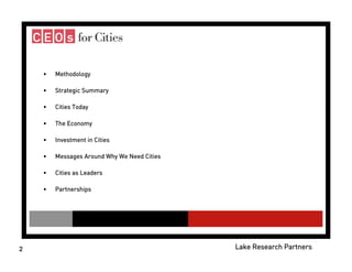 Donors and Cities - Celinda Lake